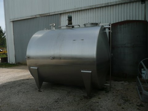 TANK DE STOCKAGE HORIZONTAL 6000L